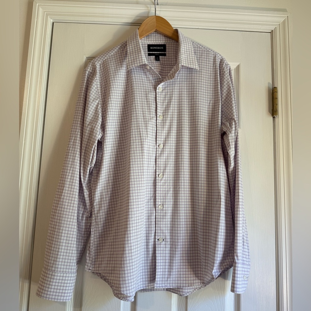 Bonobos men’s button down shirt slim fit large